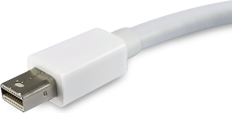 Equip mini naar adapter wit 2 orig - Equip 133440 Mini DisplayPort→DisplayPort 0,15 m Verloopstuk