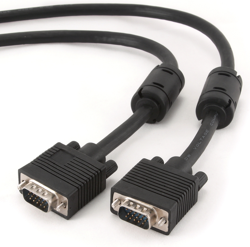 Gembird 1 8m hd15 m m 3 orig - Gembird CC-PPVGA-6B VGA→VGA 1,8 m VGA-kabel
