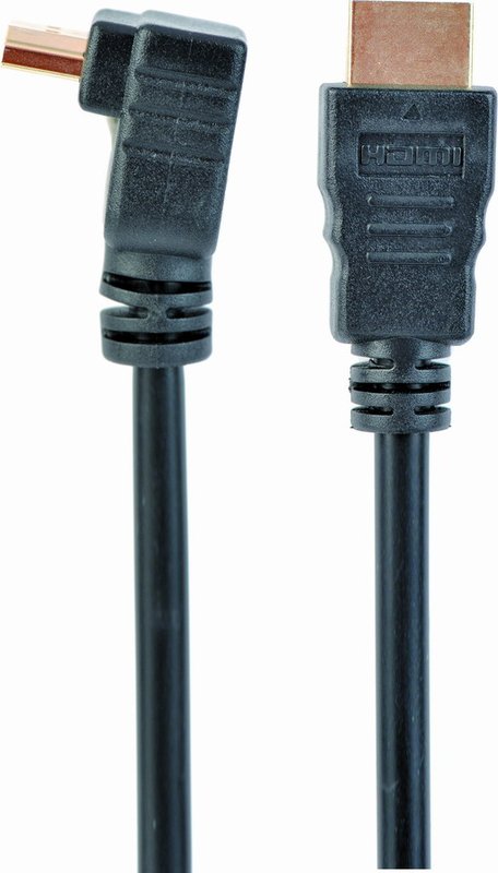 Gembird 1 8m kabel met 90 graden