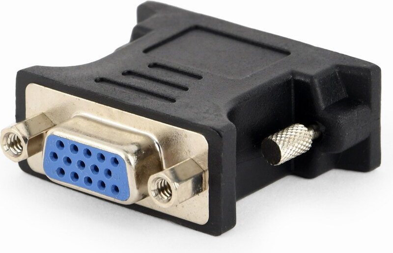 Gembird a dvi vga bk kabeladapter verl