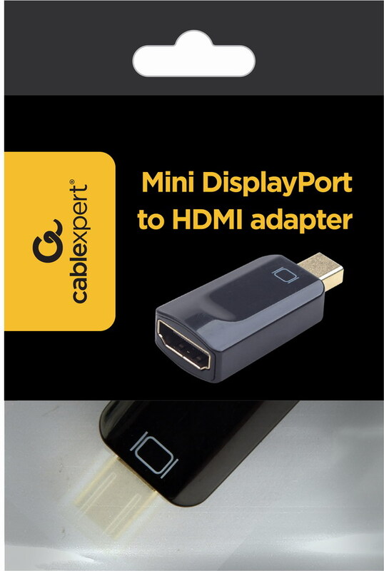 Gembird a mdpm hdmif 01 mini display 2 orig - Gembird A-mDPM-HDMIF-01 Mini DisplayPort→HDMI 1.3 Verloopstuk
