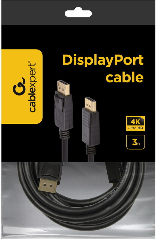 Gembird cc dp2 10 3m zwart kabel 3 orig - Gembird CC-DP2-10 DisplayPort→DisplayPort 3 m DisplayPort-kabel