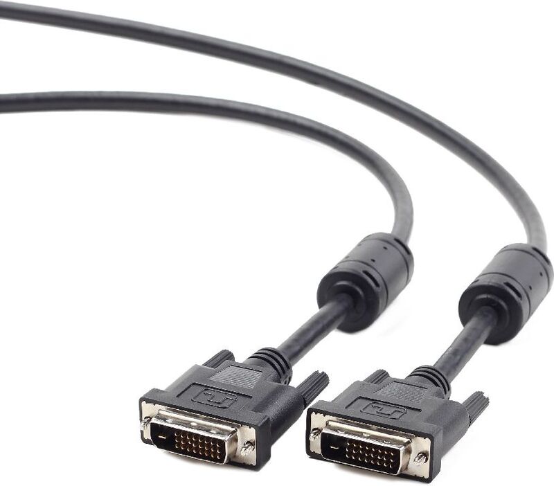 Gembird cc dvi2 bk 6 dvi kabel 2 orig - Gembird CC-DVI2-BK-6 DVI-D→DVI-D 1,8 m DVI-kabel