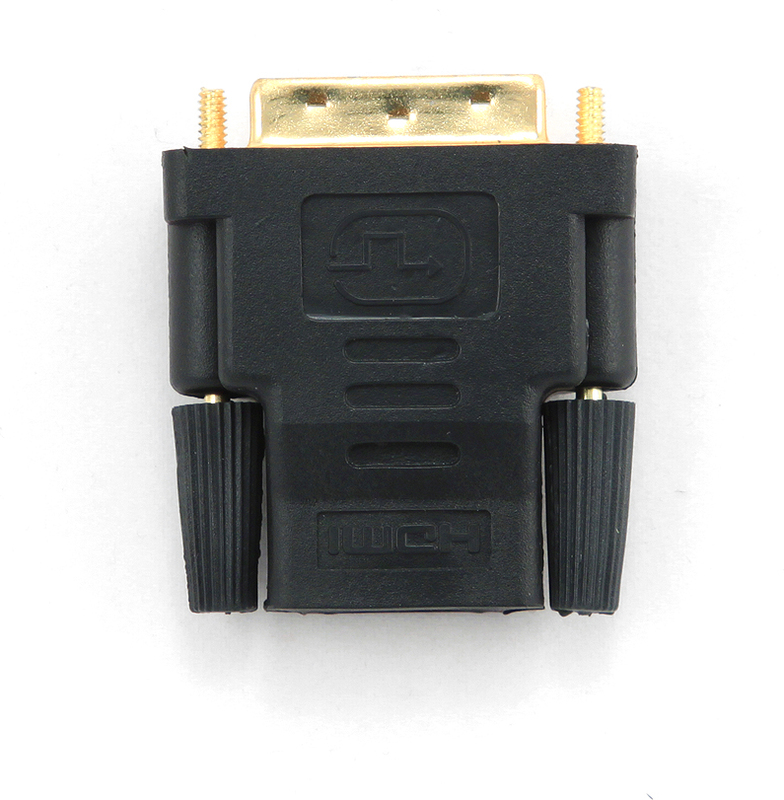 Gembird naar dvi verloop adapter 5 orig - Gembird A-HDMI-DVI-2 HDMI→DVI-D Verloopstuk