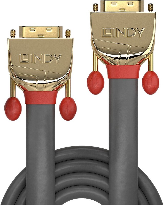 Lindy 36207 15m dvi d dvi d 3 orig - Lindy 36207 DVI-D→DVI-D 15 m DVI-kabel