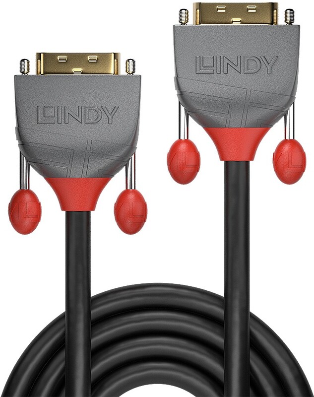 Lindy 36220 0 5m dvi d dvi 3 orig - Lindy 36220 DVI-D→DVI-D 0,5 m DVI-kabel
