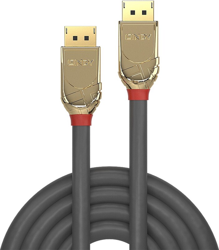 Lindy 36298 20m grijs kabel 3 orig - Lindy 36298 DisplayPort→DisplayPort 20 m DisplayPort-kabel