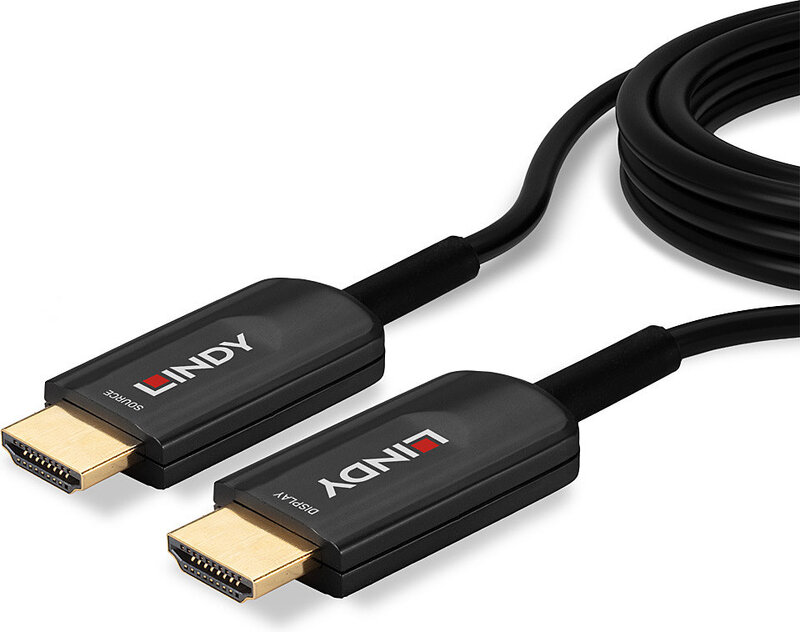 Lindy 38381 kabel 15 m type a 5 orig - Lindy 38381 HDMI→HDMI 2.1 15 m HDMI-kabel