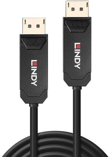 Lindy 38525 kabel 10 m zwart 2 orig - Lindy 38525 DisplayPort→DisplayPort 10 m DisplayPort-kabel
