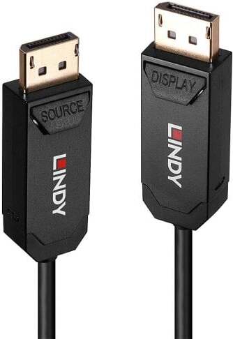 Lindy 38525 kabel 10 m zwart 4 orig - Lindy 38525 DisplayPort→DisplayPort 10 m DisplayPort-kabel