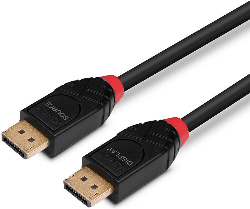 Lindy 41167 kabel 5 m zwart 4 orig - Lindy 41167 DisplayPort→DisplayPort 5 m DisplayPort-kabel