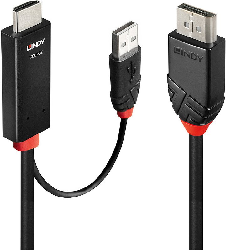 Lindy 41499 video kabel adapter 2 m