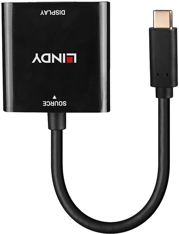 Lindy 43269 usb grafische adapter 38 5 orig - Lindy 43269 USB-C→DisplayPort 0,21 m Verloopstuk