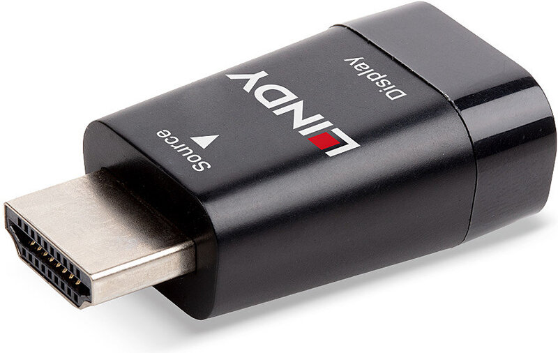 Lindy vga 3 orig - Lindy 38194 HDMI→VGA HDMI 1.3 Verloopstuk