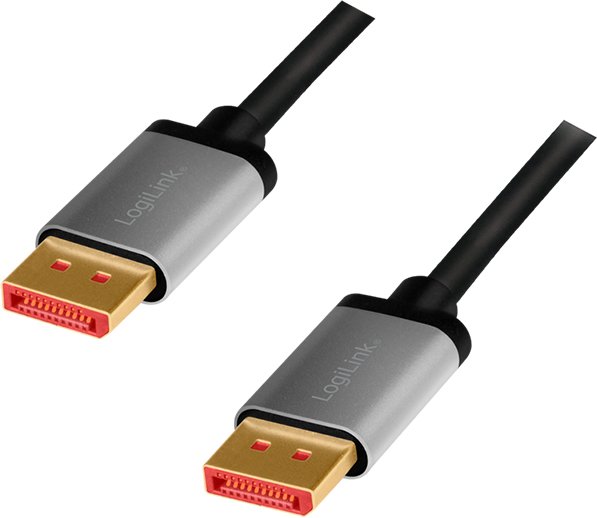 Logilink cda0105 kabel 2 m zwart grijs