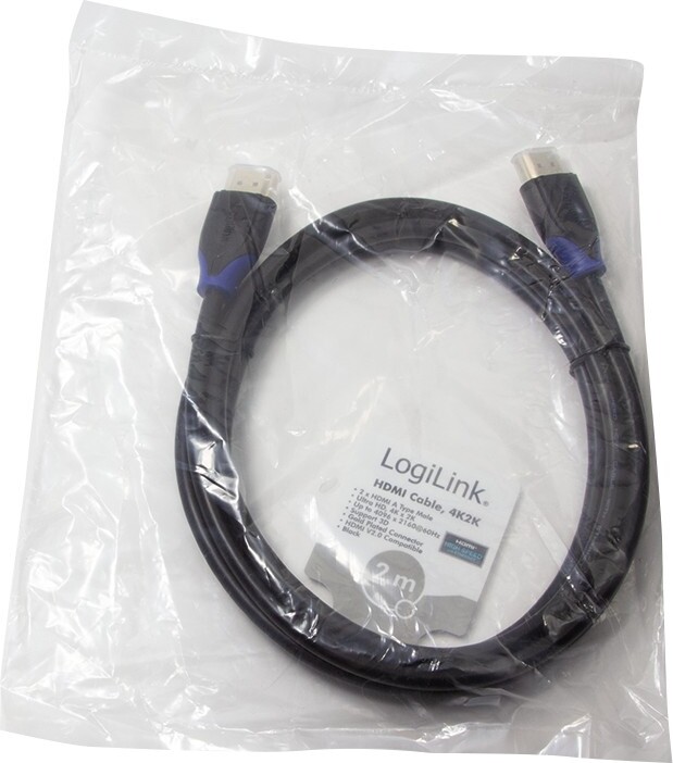 Logilink ch0062 kabel 2 meter 5 orig - Logilink CH0062 HDMI→HDMI 2 m HDMI-kabel