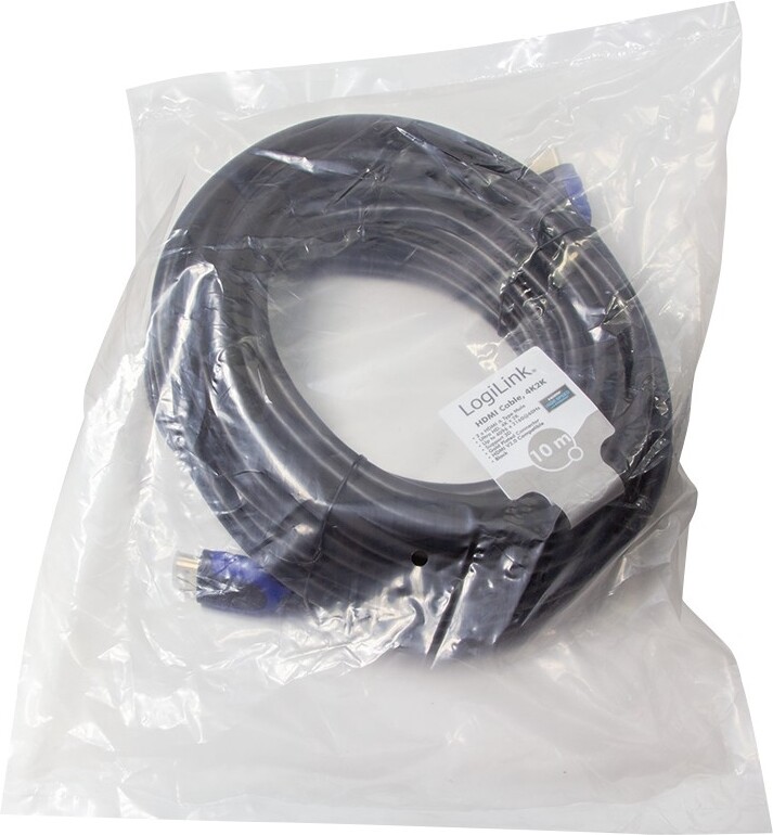 Logilink ch0066 kabel 10 meter 5 orig - Logilink CH0066 HDMI→HDMI 2.0 10 m HDMI-kabel