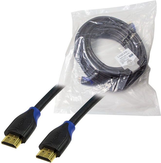 Logilink ch0066 kabel 10 meter 6 orig - Logilink CH0066 HDMI→HDMI 2.0 10 m HDMI-kabel