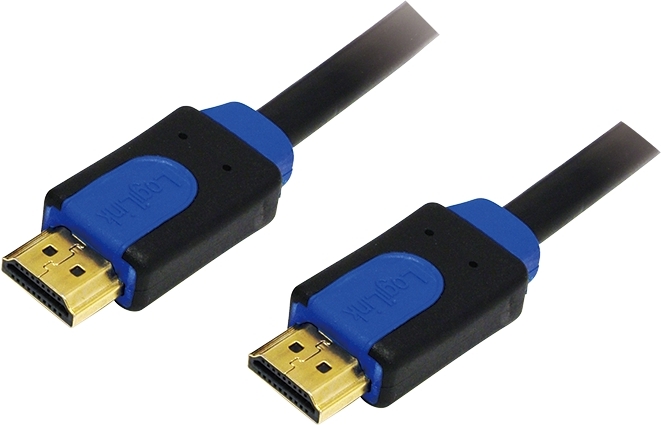 Logilink chb1101 1 meter blauw 4 orig - Logilink CHB1101 HDMI→HDMI 1.4 1 m HDMI-kabel
