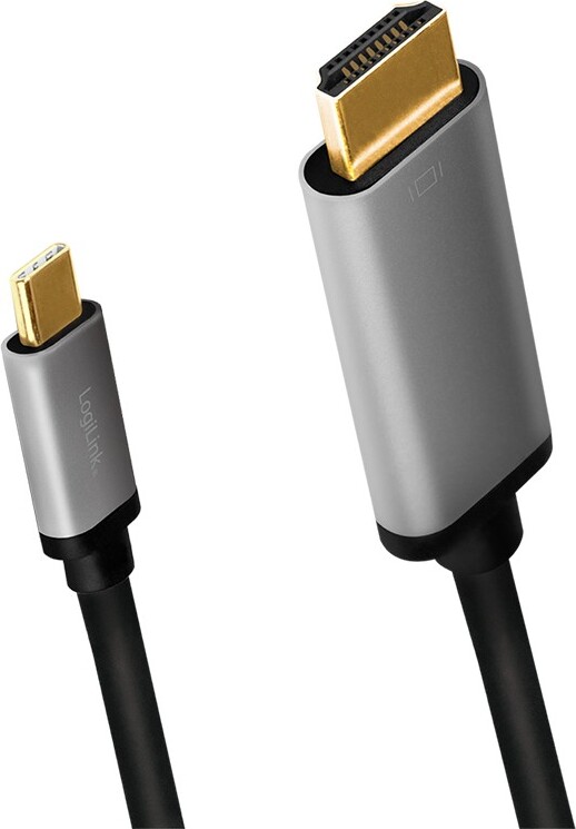 Logilink cua0101 tussenstuk voor kabels 2 orig - Logilink CUA0101 USB-C→HDMI 2.0 1,8 m USB-C-kabel