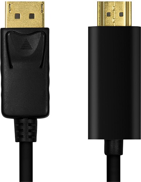 Logilink cv0127 kabel 2 m zwart 3 orig - Logilink CV0127 DisplayPort→HDMI 1.4 2 m DisplayPort-kabel