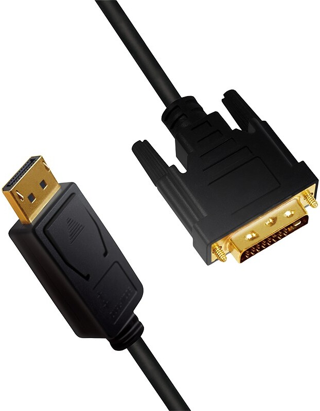 Logilink cv0131 kabeladapter verloopstu 4 orig - Logilink CV0131 DisplayPort→DVI-D 2 m DisplayPort-kabel