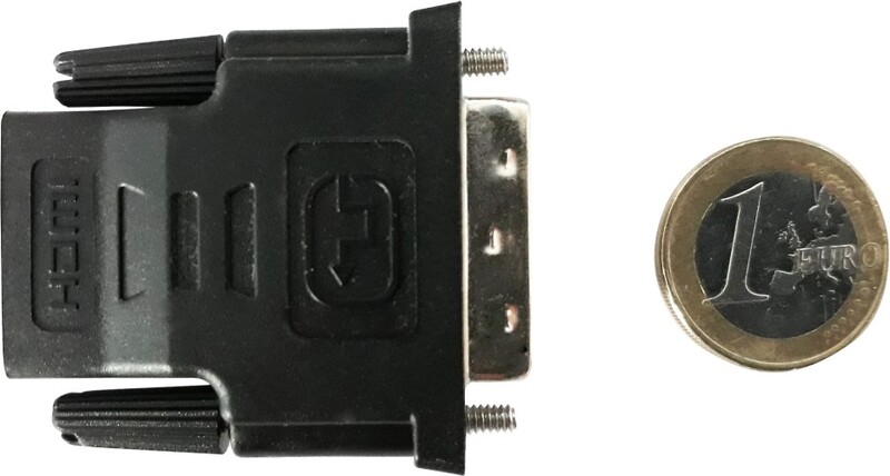 Techly dvi d m f dvi d 6 orig - Techly IADAP-DVI-HDMI-F DVI-D→HDMI Verloopstuk