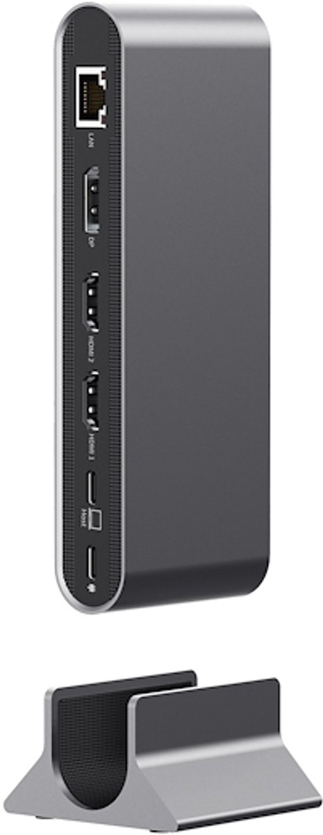 Acer hp dscab 022 laptop dock poort 2 orig - Acer Hp.Dscab.022 Laptop Dock USB-C Dockingstation (zilver)