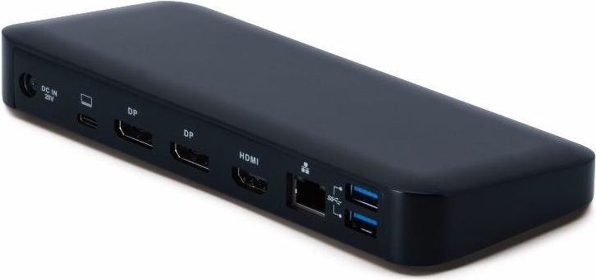 Acer usb type c docking iii black 2 orig - Acer USB Type C Docking Iii Black With Eu Power USB-C Dockingstation
