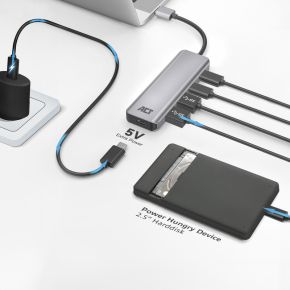 ACT Connectivity ACT AC6125 3.0 USB-A USB-hub, productafbeelding 5