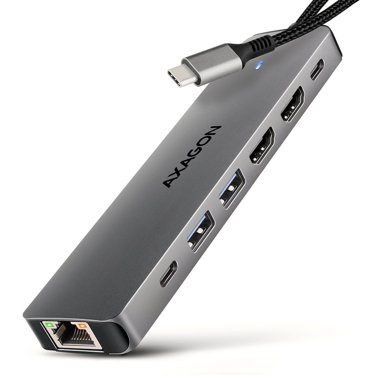 Axagon hmc 7hx2 laptop dock poortrepl