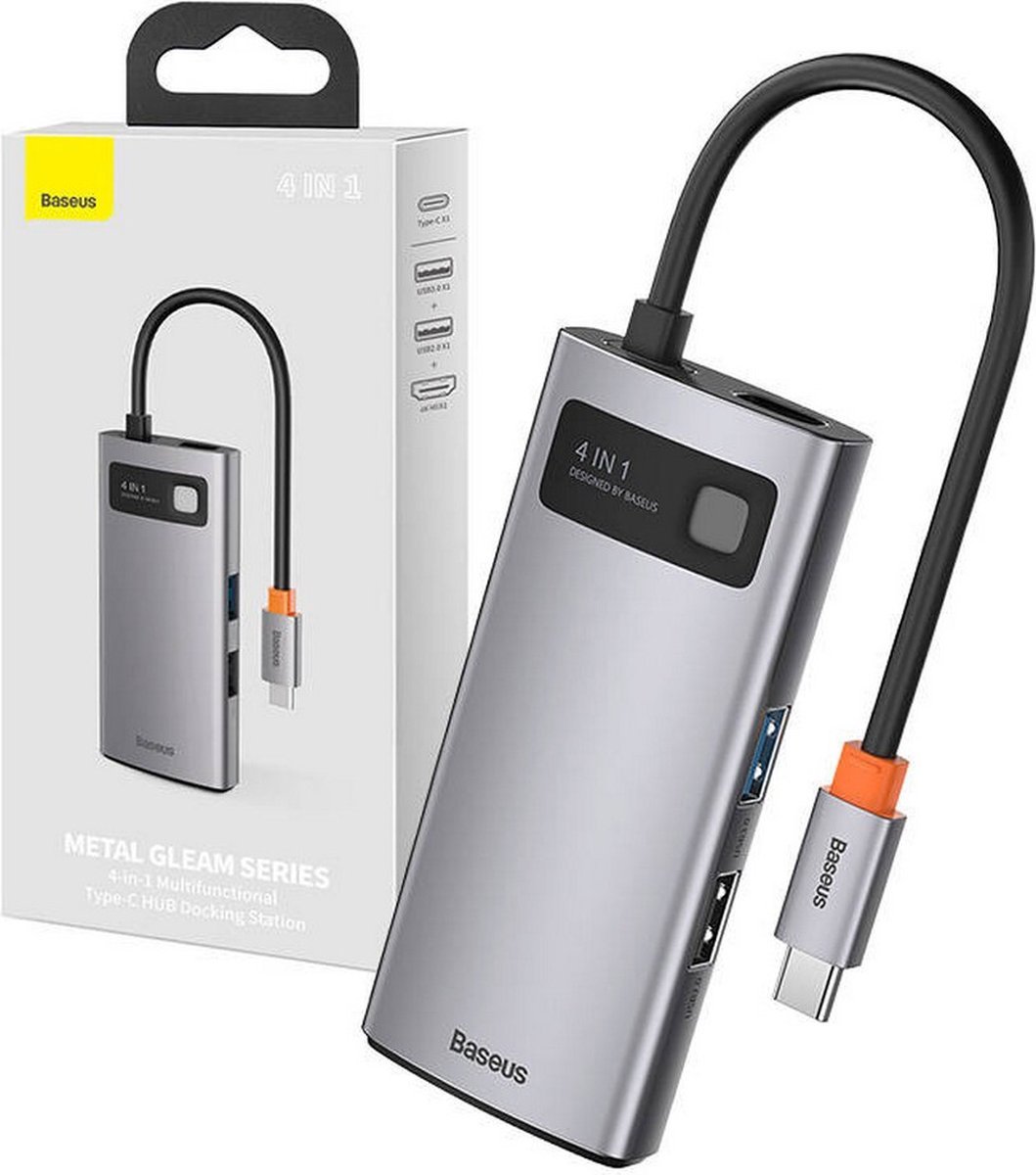 Baseus 4 in 1 usb c hub