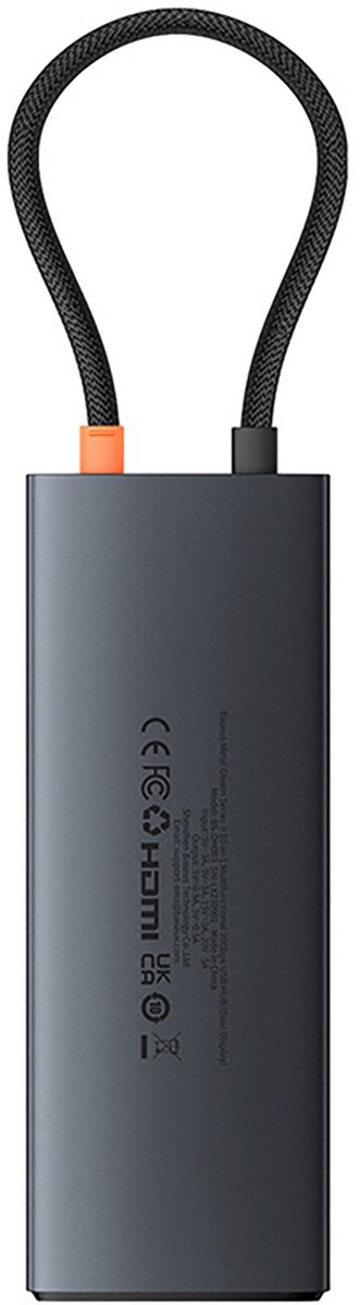 Baseus hub usb c metal gleam ii 3 orig - Baseus Hub Metal Gleam II 10-In-1 Voor Laptops En USB-C Dockingstation