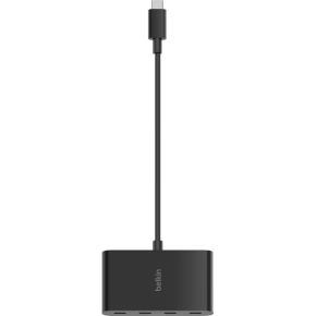 Belkin avc018btbk interface hub usb t 2 orig - Belkin AVC018BTBK USB-C USB-hub (zwart)