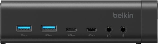 Belkin connect uni 14 in 1 dual 2 orig - Belkin INC028KQBK USB-C Dockingstation (zwart)