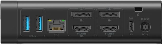Belkin connect uni 14 in 1 dual 3 orig - Belkin INC028KQBK USB-C Dockingstation (zwart)
