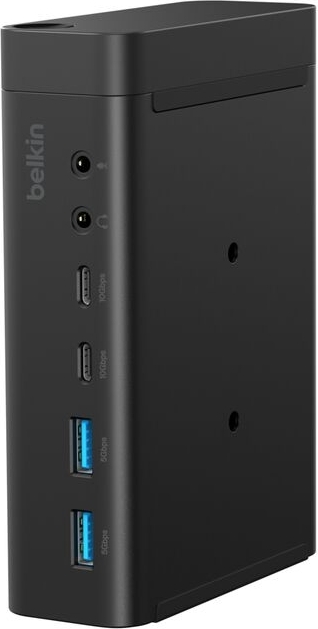 Belkin connect uni 14 in 1 dual 4 orig - Belkin INC028KQBK USB-C Dockingstation (zwart)