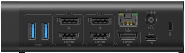 Belkin connect universal 16 in 1 trip 3 orig - Belkin INC029KQBK USB-C Dockingstation (zwart)
