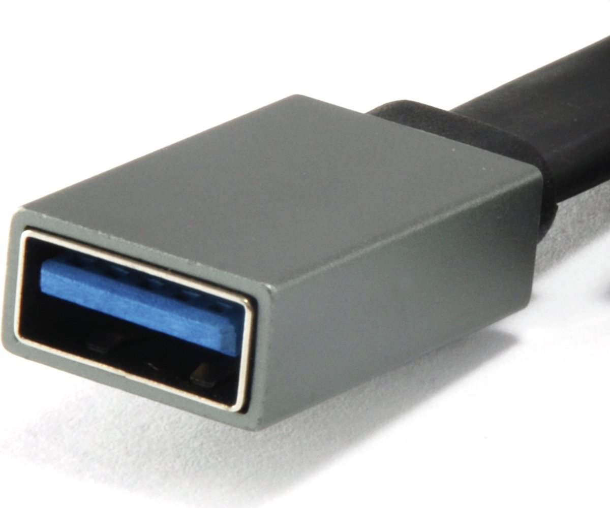Conceptronic hubbies usb c hub 1x usb 6 orig - Conceptronic Hubbies Hub 1X USB 3.0 2X USB 2.0 USB-C USB-hub (grijs)