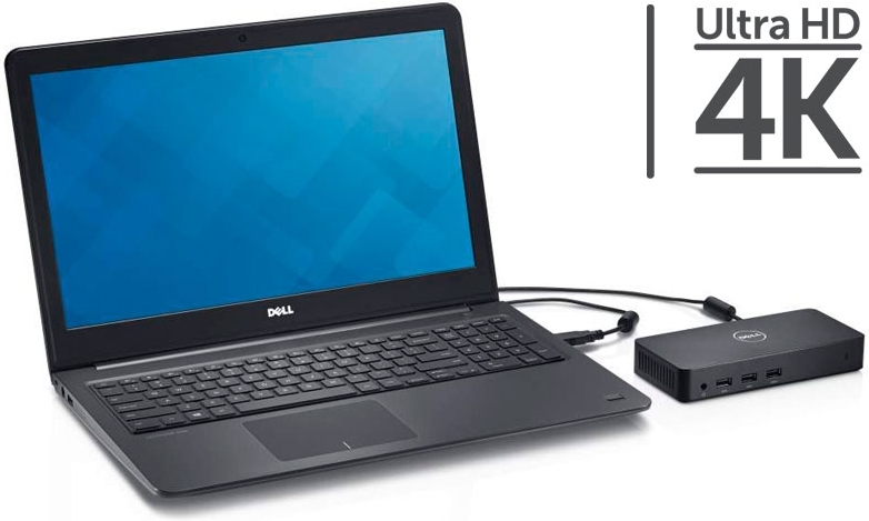 Dell docking station 452 bbop 2 orig - Dell 452-BBOP USB-A Dockingstation (zwart)