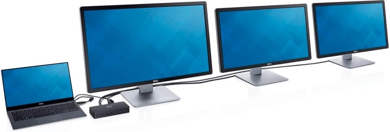 Dell docking station 452 bbop 3 orig - Dell 452-BBOP USB-A Dockingstation (zwart)