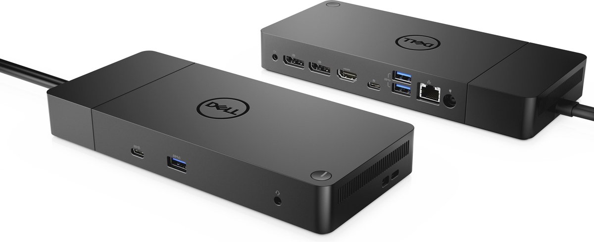 Dell performance dock wd19dc 7 orig - Dell Performance Dock Wd19Dc USB-C Dockingstation (zwart)