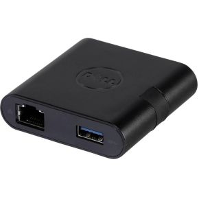 Dell usb c adapter da200 vga rj45 5 orig - Dell 470-ABRY USB-C USB-hub (zwart)