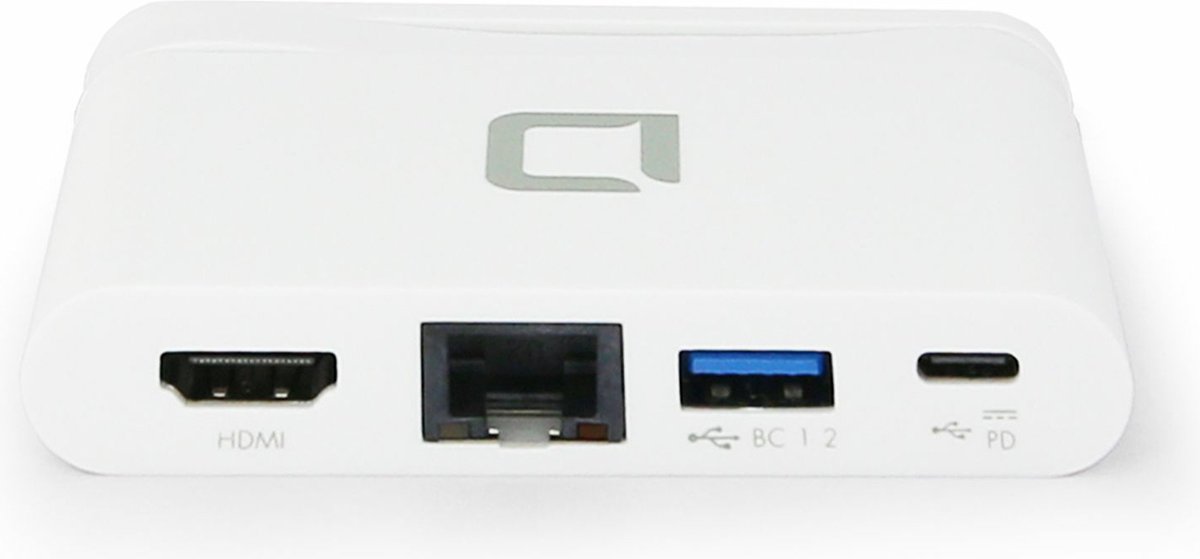 Dicota d31730 laptop dock poortreplic 3 orig - DICOTA D31730 Laptop Dock USB-C Poortreplicator (wit)