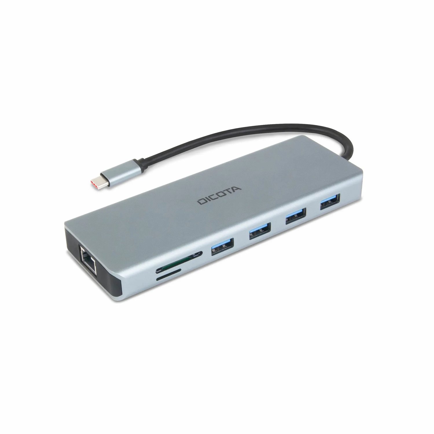 Dicota d32065 interface hub usb 3 2 10 orig - DICOTA D32065 Interface Hub USB 3.2 Gen USB-C Dockingstation (zilver)