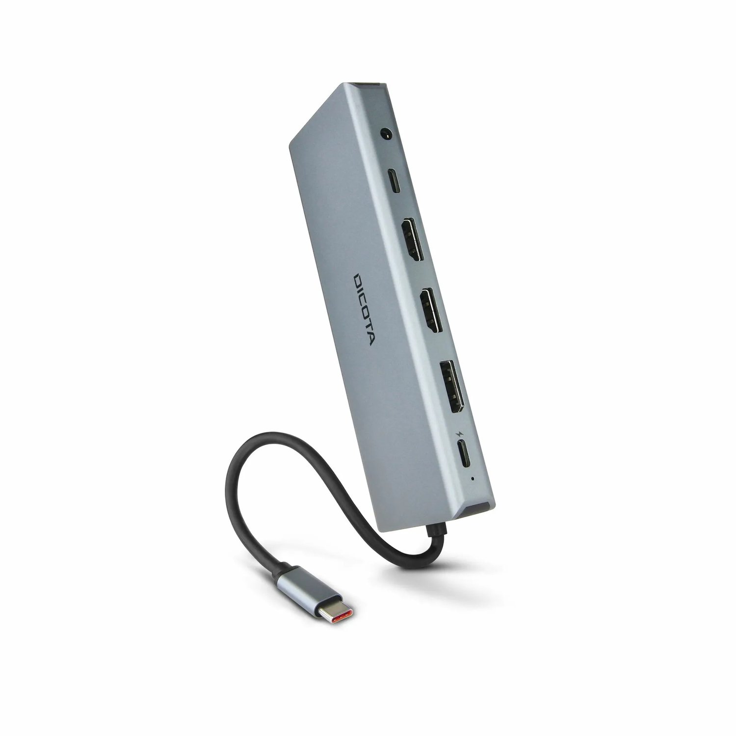 Dicota d32065 interface hub usb 3 2 5 orig - DICOTA D32065 Interface Hub USB 3.2 Gen USB-C Dockingstation (zilver)