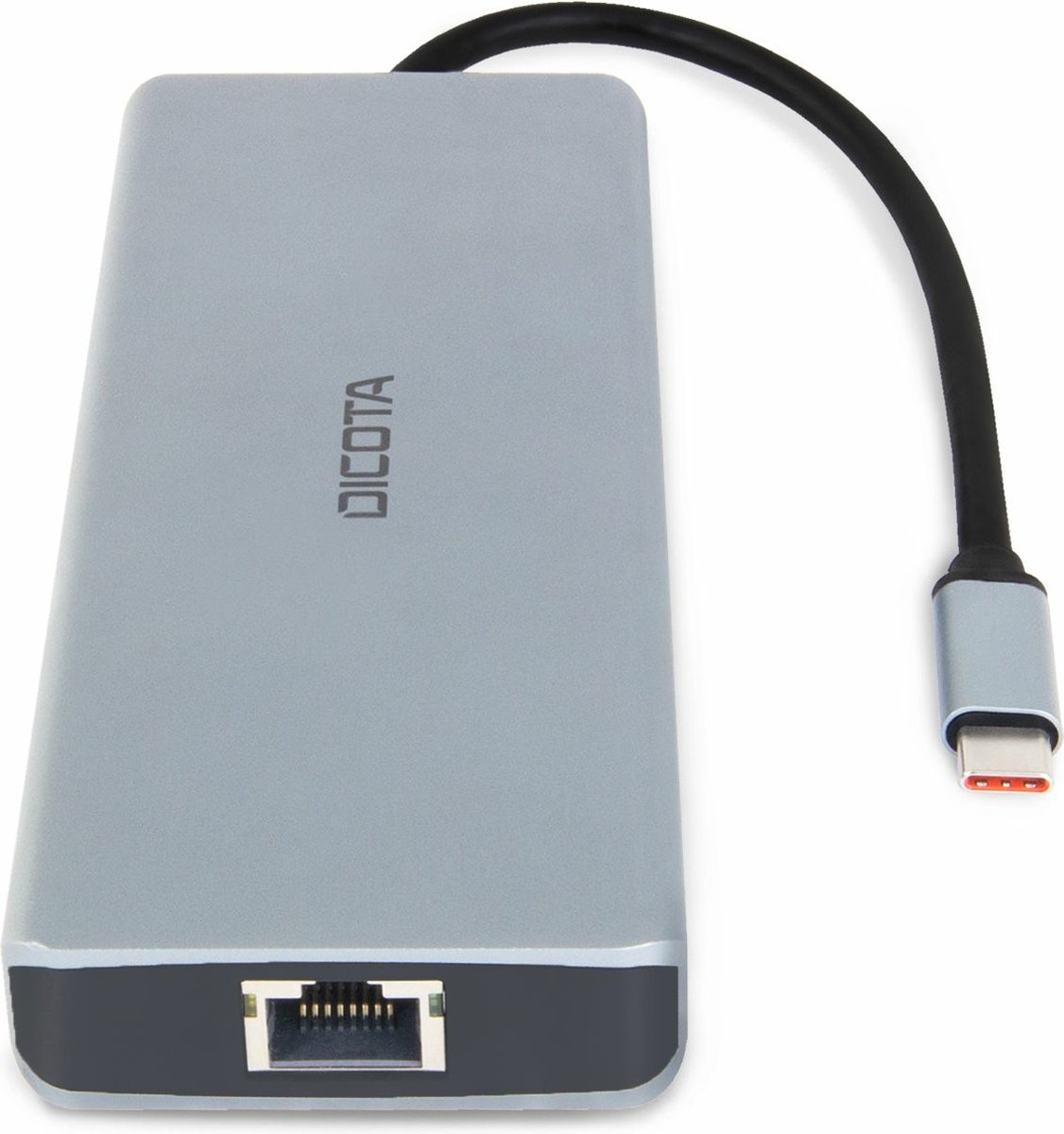 Dicota d32065 interface hub usb 3 2 8 orig - DICOTA D32065 Interface Hub USB 3.2 Gen USB-C Dockingstation (zilver)