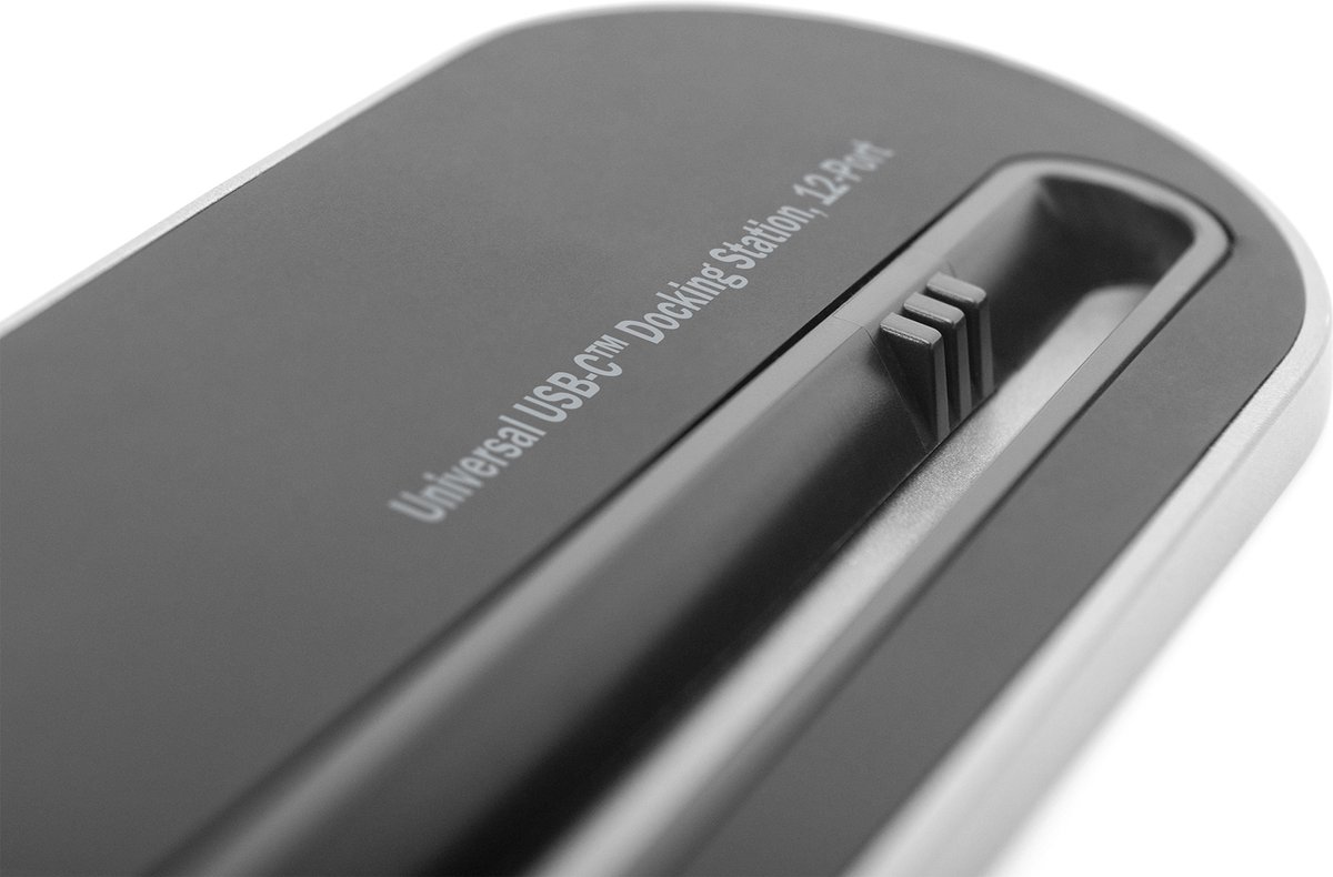 Digitus da 70888 usb c mini dockingsta 4 orig - Digitus Da-70888 Mini-Dockingstation USB-C Dockingstation (zwart)