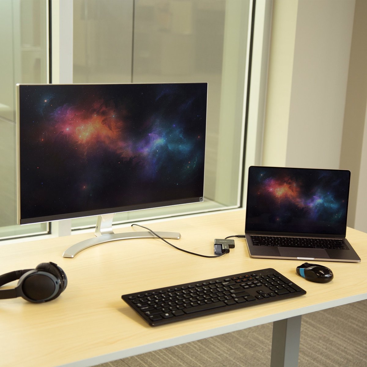 Dockstation startech cdp2hduacp black 10 orig - StarTech.com Cdp2Hduacp USB-C Dockingstation (zwart)