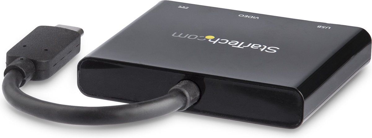 Dockstation startech cdp2hduacp black 3 orig - StarTech.com Cdp2Hduacp USB-C Dockingstation (zwart)